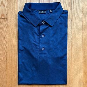 FootJoy Golf Men’s Short Sleeve Polo Shirt Athletic Fit XL Blue Mix